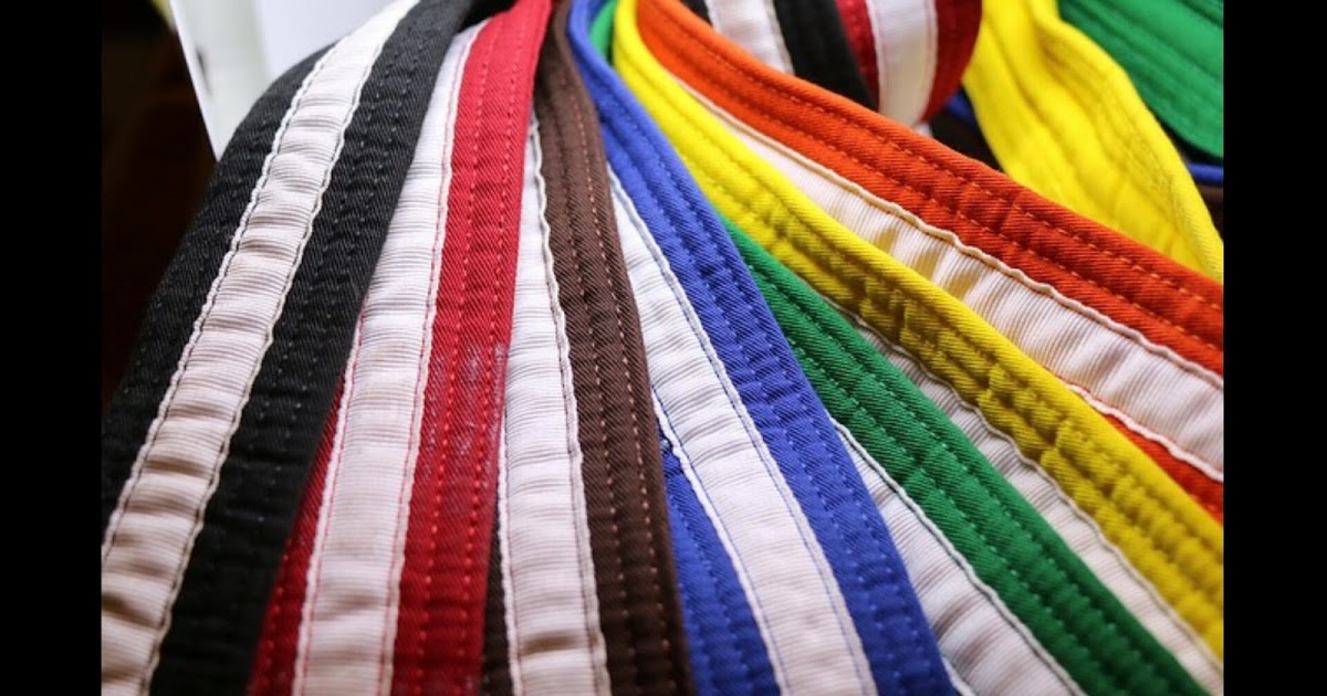 Warna Sabuk Taekwondo dan Mengetahui Tingkatan nya